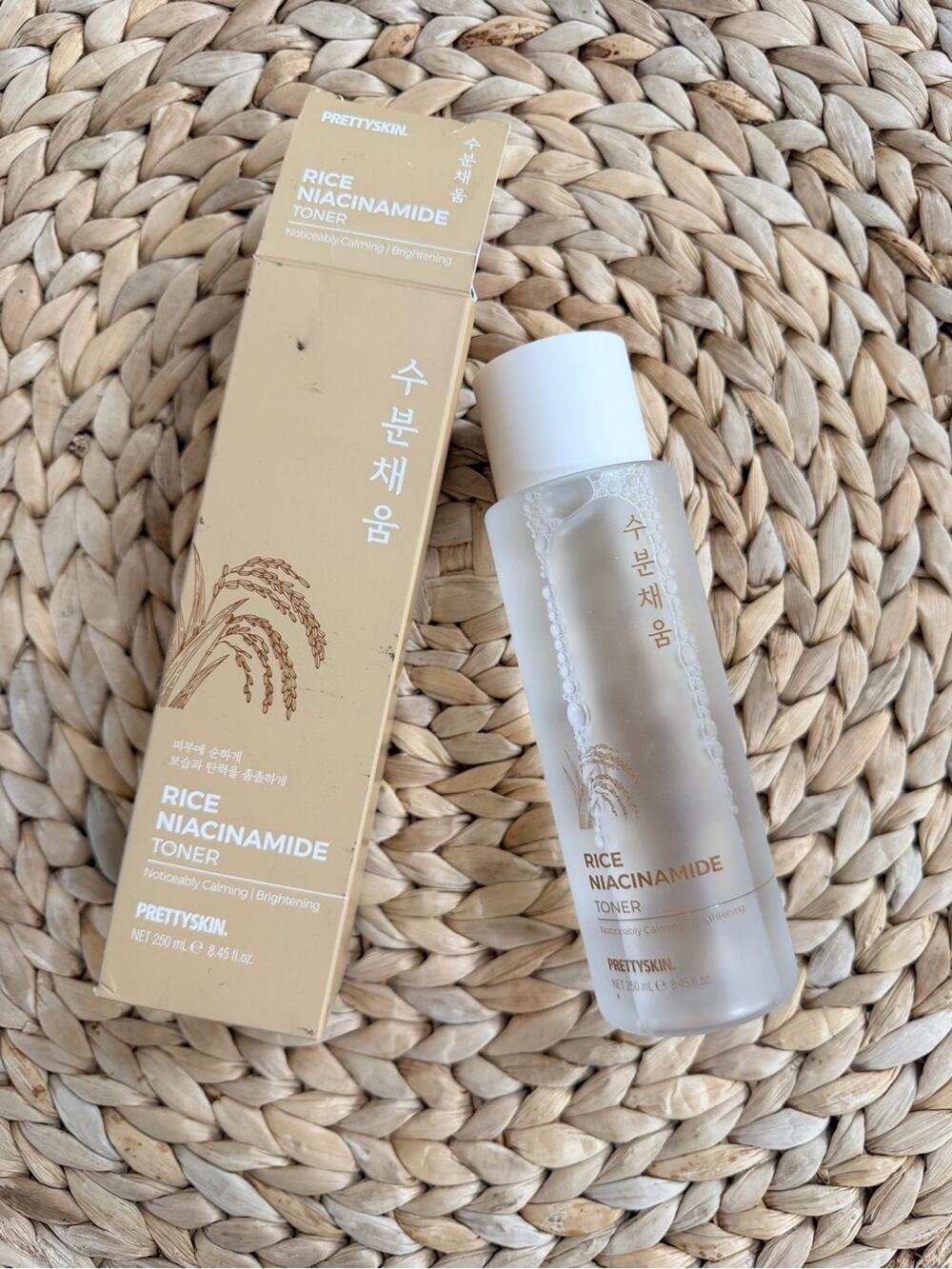 NIB PRETTYSKIN Rice Niacinamide Toner 250mL – Korean Skincare